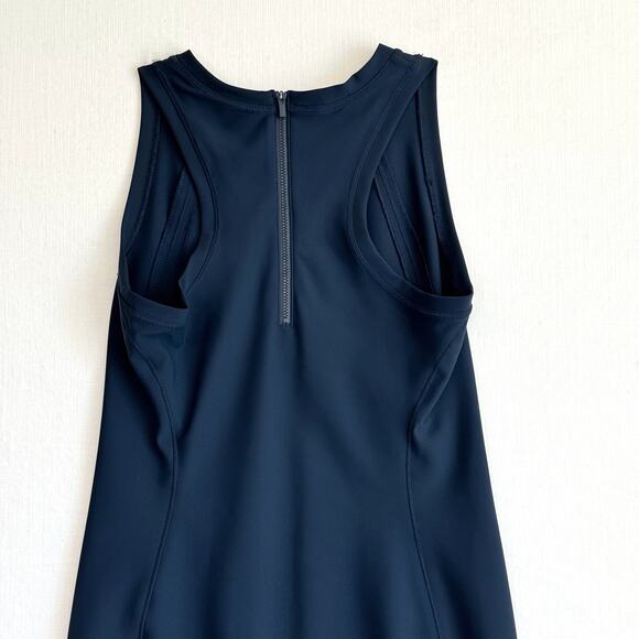 ATHLETA Stellar En Route Navy Blue Scuba Dress Women's Size XS - Picture 6 of 12